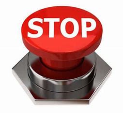 red stop button